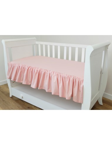 Cearceaf - Powder Pink Ruffle