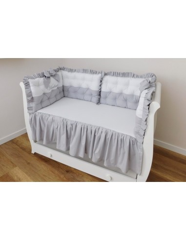 Set Aparatori - Half Ruffle Light Cloud