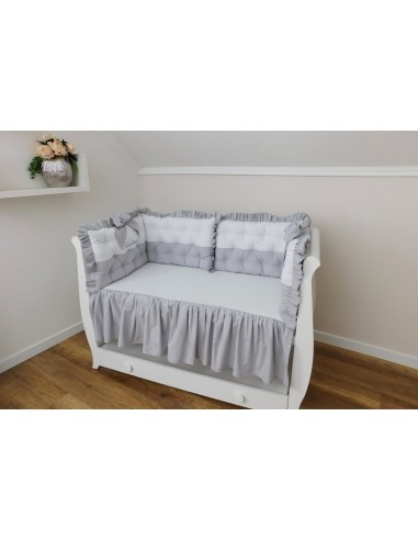 Set Aparatori - Half Ruffle Light Cloud