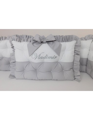 Set Aparatori - Half Ruffle Light Cloud