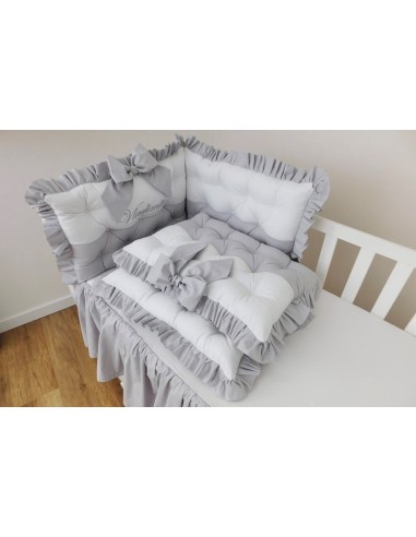 Set Aparatori - Half Ruffle Light Cloud