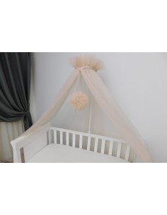 Baldachin Tul - Beige 2