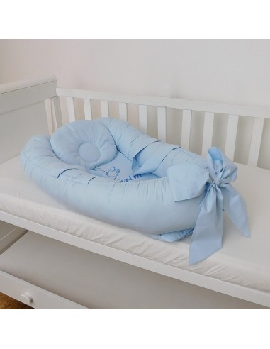 Baby Nest Personalizat - Texas Blue