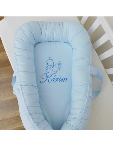 Baby Nest Personalizat - Texas Blue