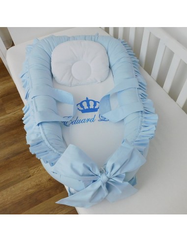 Baby Nest Personalizat - Baby Blue