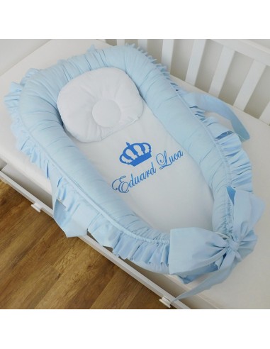 Baby Nest Personalizat - Baby Blue