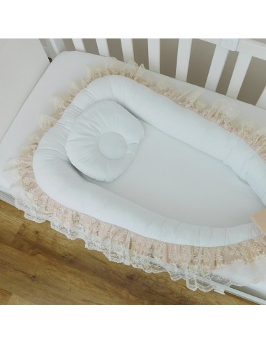 Baby Nest - Blossom Beige Wide Lace