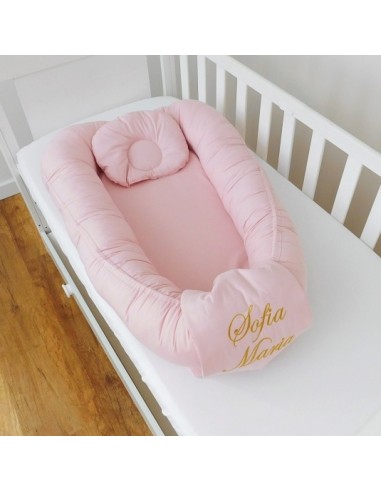 Baby Nest Personalizat - Powder Pink...