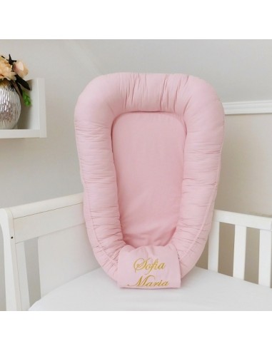Baby Nest Personalizat - Powder Pink...