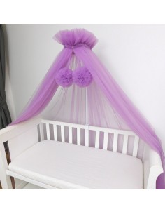 Baldachin Tul - Thick Lilac 2