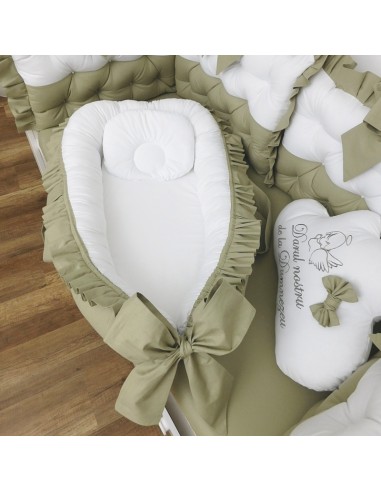 Set pentru patut personalizat - Olive...
