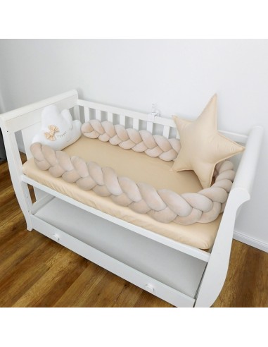 Set pentru patut - Braided  Beige