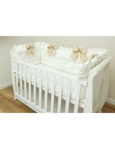 Set Aparatori Personalizat - Beige Bow