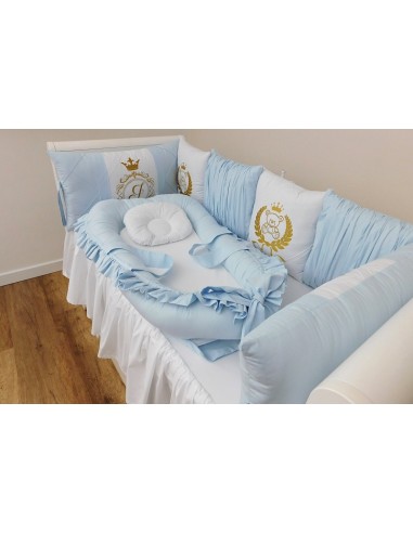 Set pentru patut personalizat - Wavy...